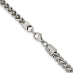 Chisel Stainless Steel Polished 5.5mm Franco Chain