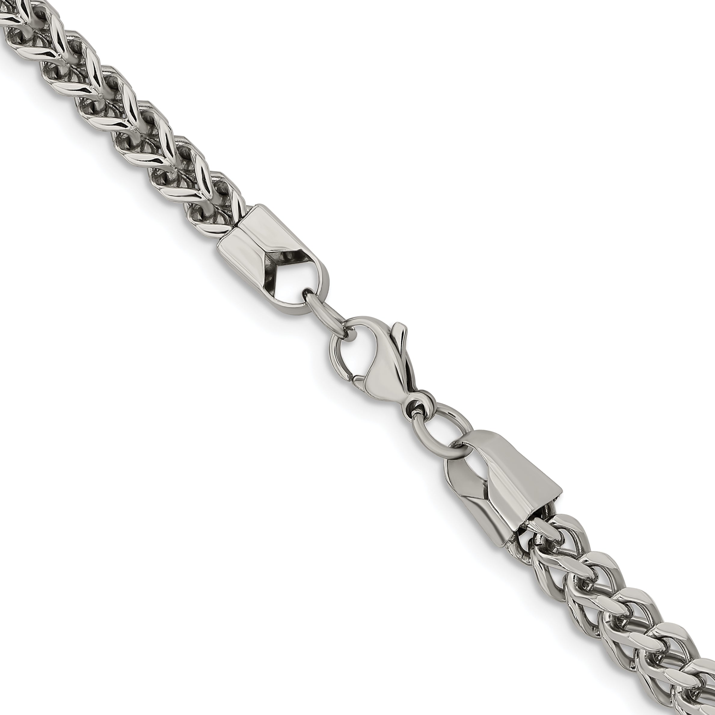 Chisel Stainless Steel Polished 5.5mm Franco Chain