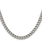 Chisel Stainless Steel Polished 6.75mm Franco Chain