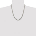 Men's Stainless Steel Franco Chain Necklace 6.75mm
