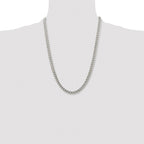 Chisel Stainless Steel Polished 6.75mm Franco Chain