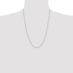 Chisel Stainless Steel Polished 2.25mm Round Curb Chain
