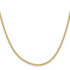 Stainless Steel Curb Chain Necklace 2.25mm