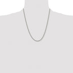Stainless Steel Curb Chain Necklace 4mm