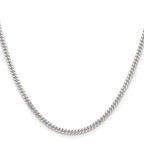 Stainless Steel Curb Chain Necklace 3mm