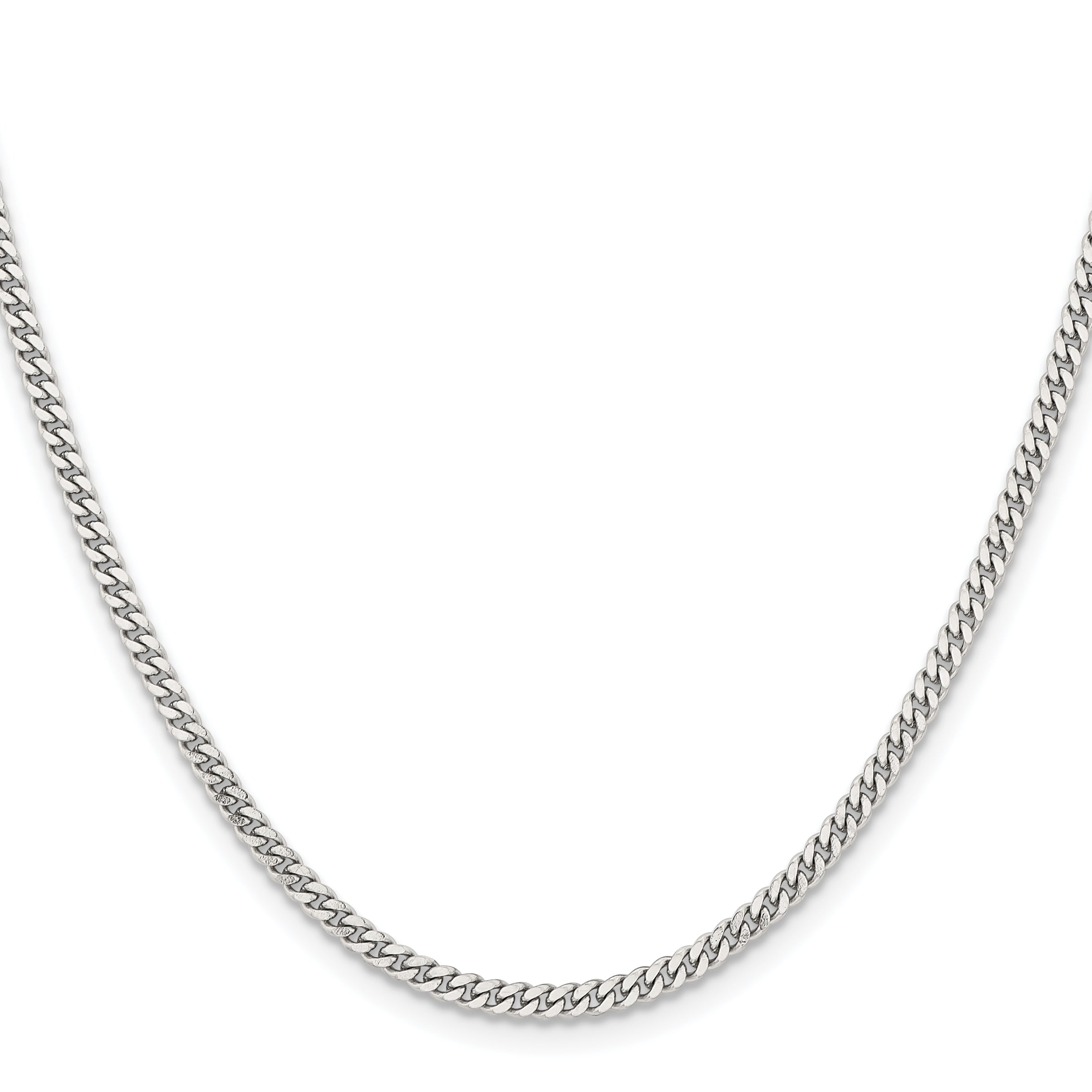 Stainless Steel Curb Chain Necklace 3mm
