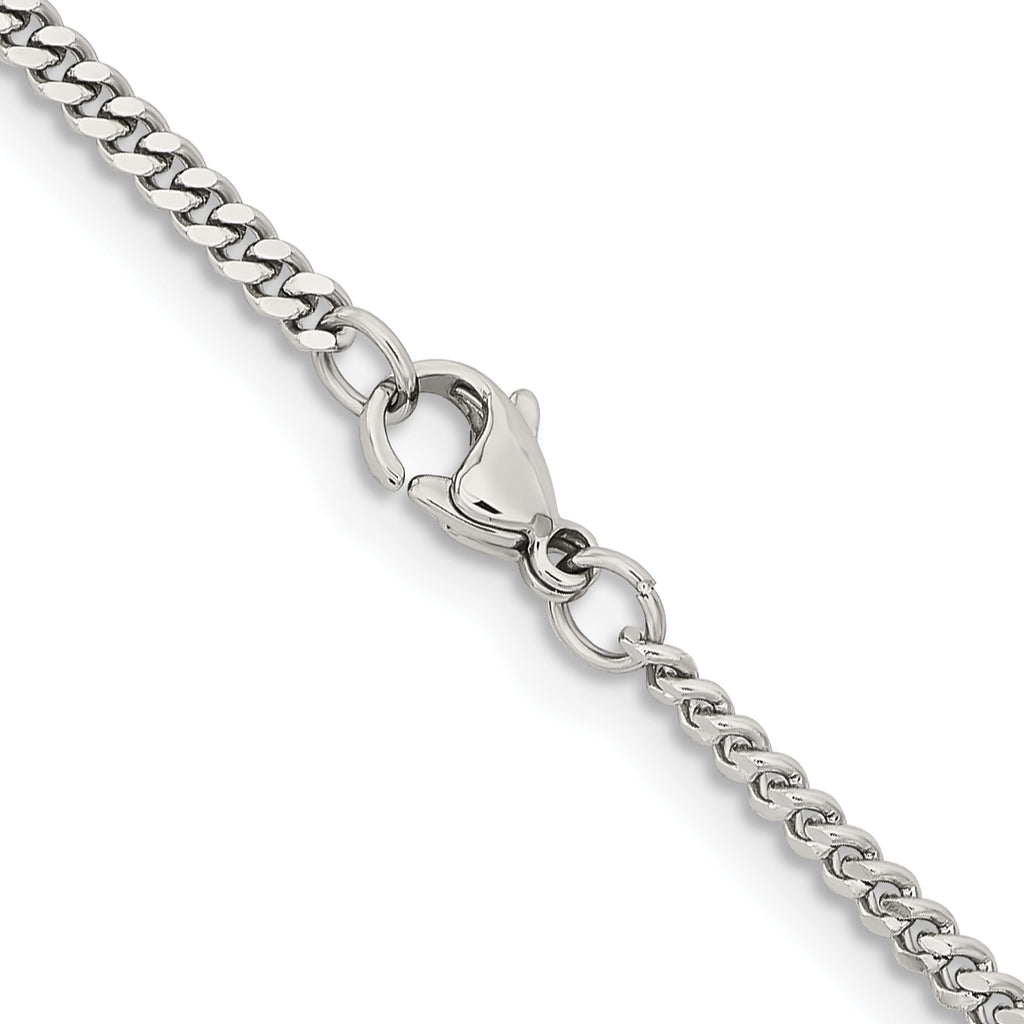 Chisel Stainless Steel Polished 3mm Curb Chain