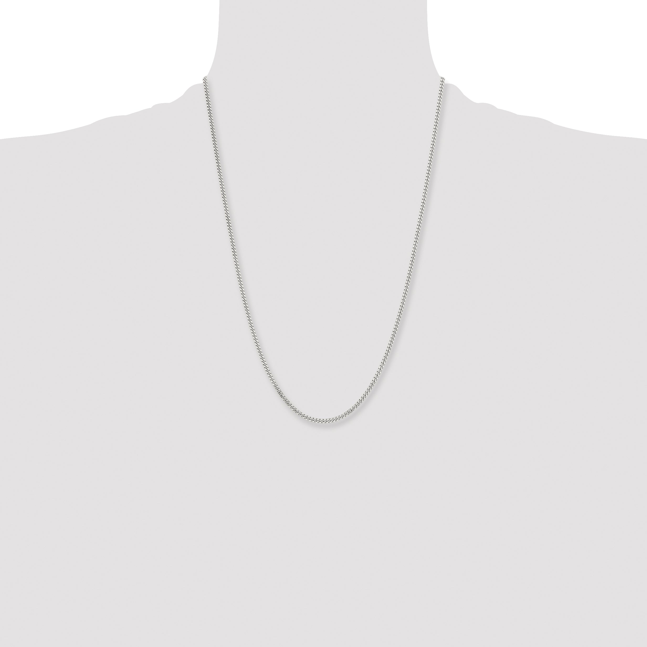 Chisel Stainless Steel Polished 3mm 24 inch Curb Chain