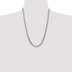 Chisel Stainless Steel Polished 7.5mm Curb Chain