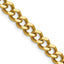 Men's Stainless Steel Curb Chain Necklace 7.5mm