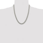 Men's Stainless Steel Curb Chain Necklace 9.5mm