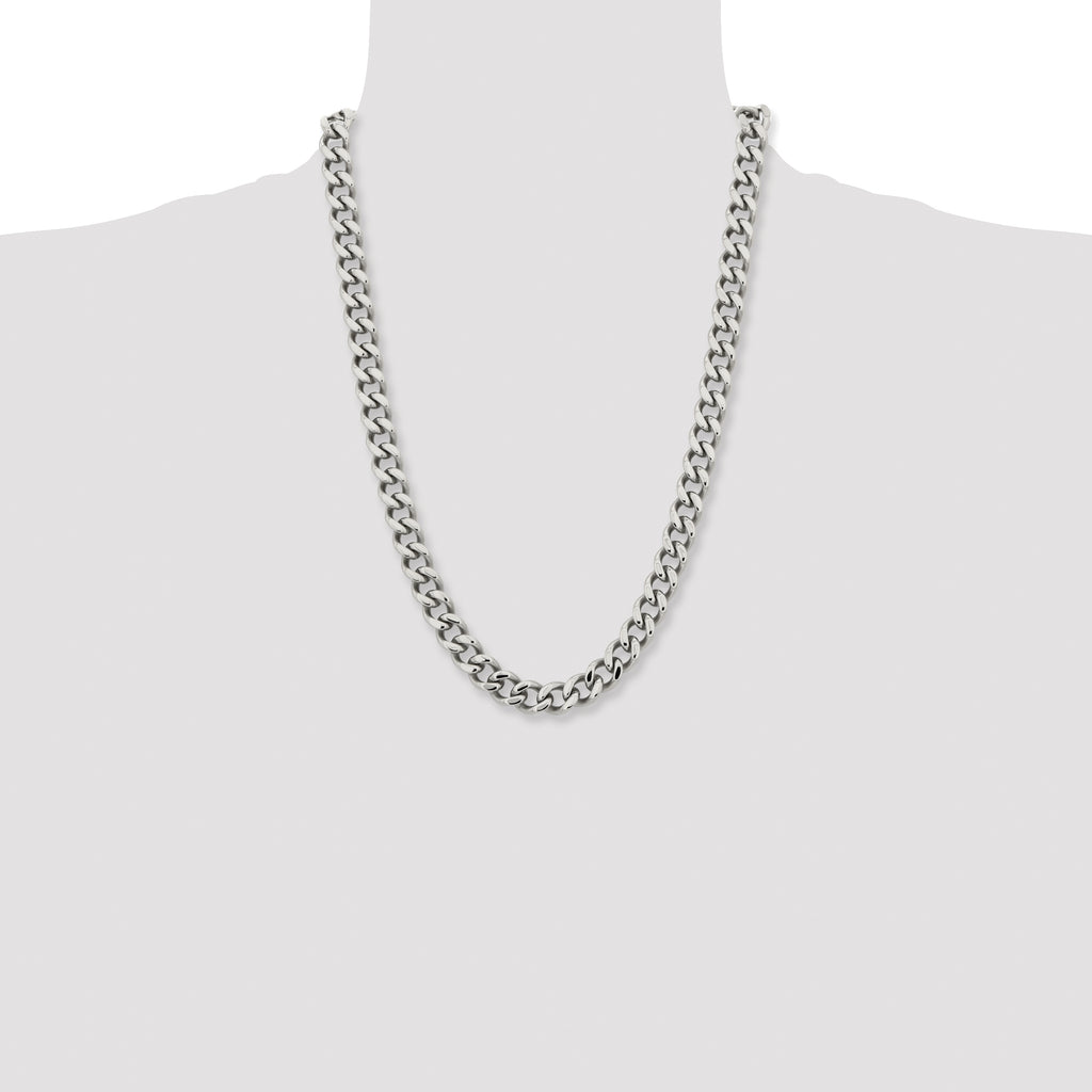 Chisel Stainless Steel Polished 11.5mm Curb Chain