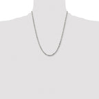 Stainless Steel Rope Chain Necklace 4.2mm