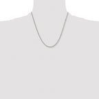 Men's Stainless Steel Wheat Chain Necklace 3mm