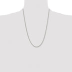 Chisel Stainless Steel Polished 3mm Wheat Chain