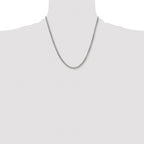 Men's Stainless Steel Wheat Chain Necklace 4mm