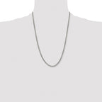 Chisel Stainless Steel Polished 4mm Wheat Chain