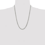 Chisel Stainless Steel Polished 5mm Wheat Chain