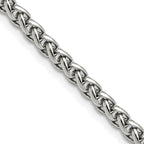 Chisel Stainless Steel Polished 5mm Wheat Chain
