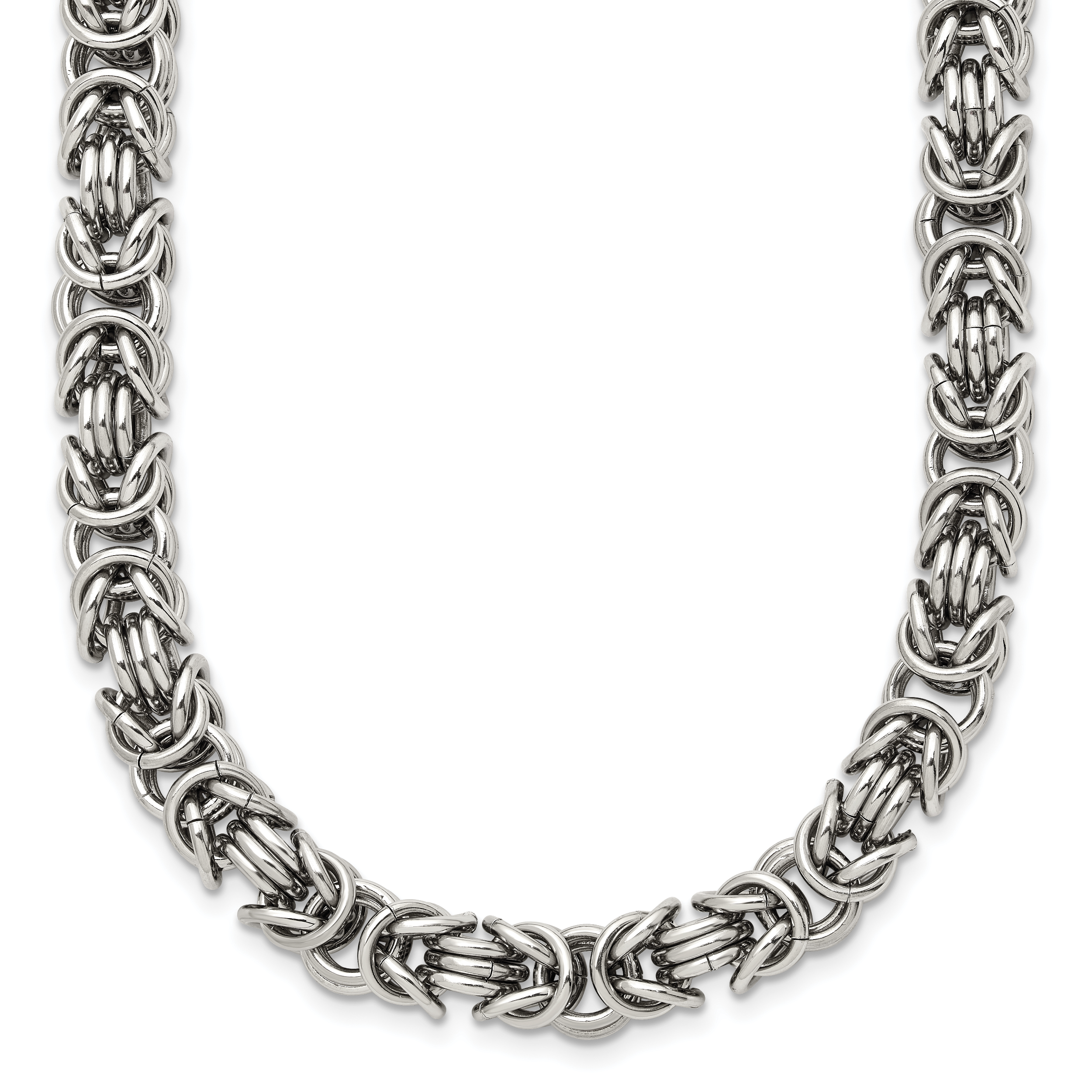 Chisel Stainless Steel Polished 18 inch Fancy Link Necklace Main image