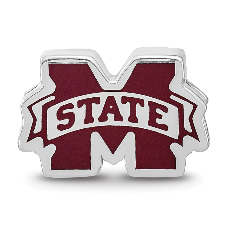 SS Mississippi State University M with State Banner Enameled Extruded L