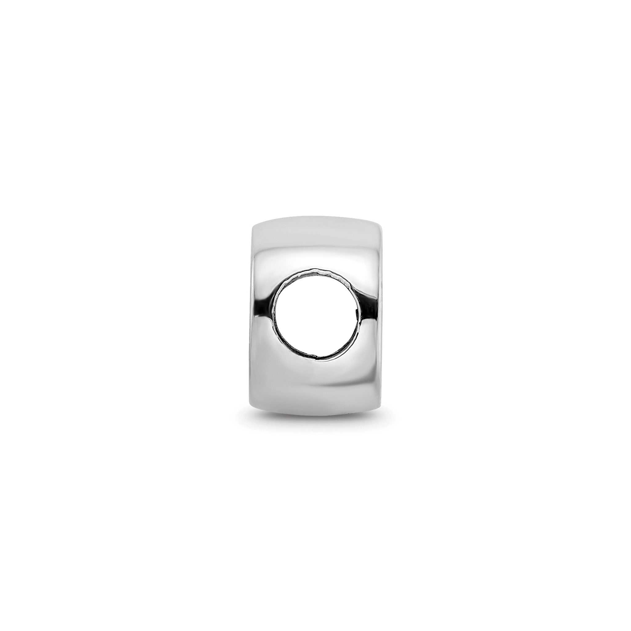Florida State University Cushion Enameled Bead in Sterling Silver Secondary image
