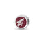 Florida State University Cushion Enameled Bead in Sterling Silver - Sophia Jewelers