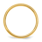 14k Polished 2mm Stackable Band