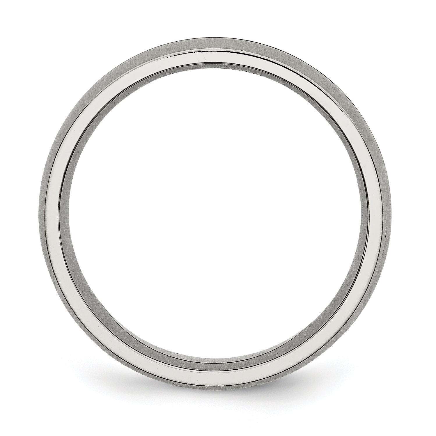 Chisel Titanium Satin 6mm Grooved Band Secondary image