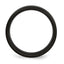 Chisel Titanium Brushed and Polished Black IP-plated 8mm Grooved Band