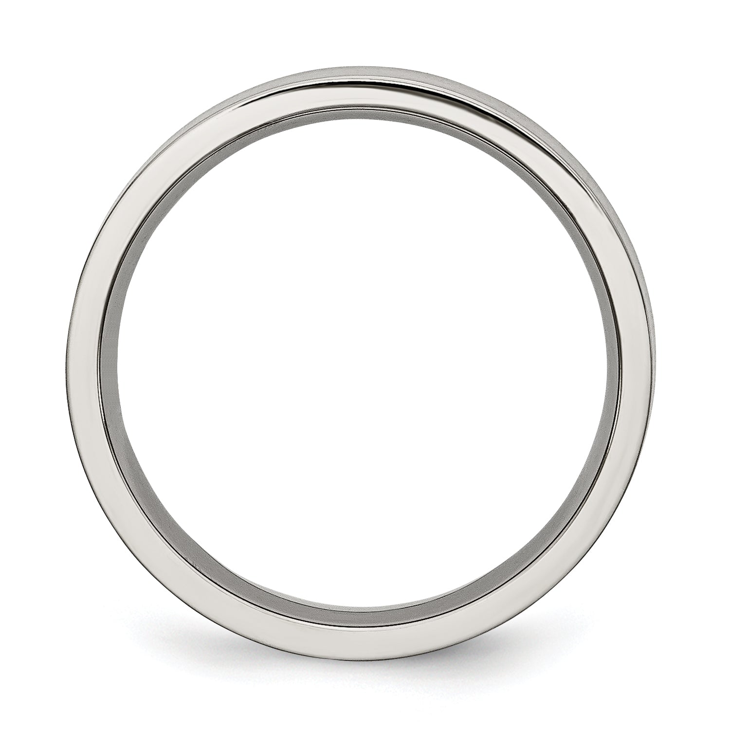 Titanium Flat 5mm Brushed Band Secondary image