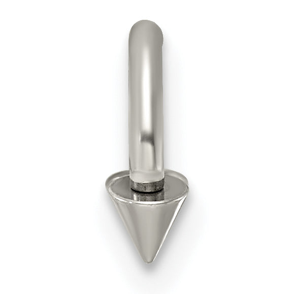 Polished Arrow Titanium Septum Ring
