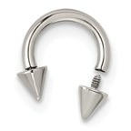 Polished Arrow Titanium Septum Ring
