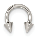 Polished Arrow Titanium Septum Ring