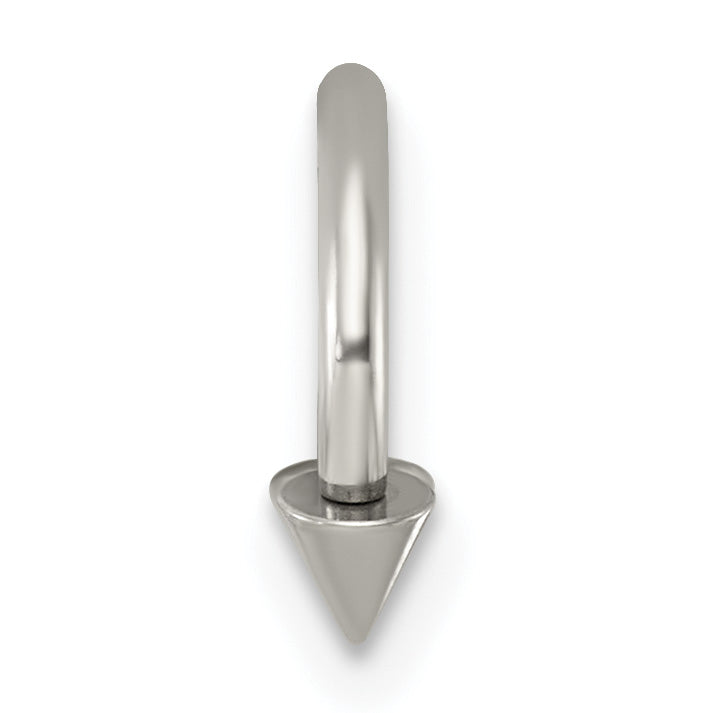 Polished Arrow Titanium Septum Ring