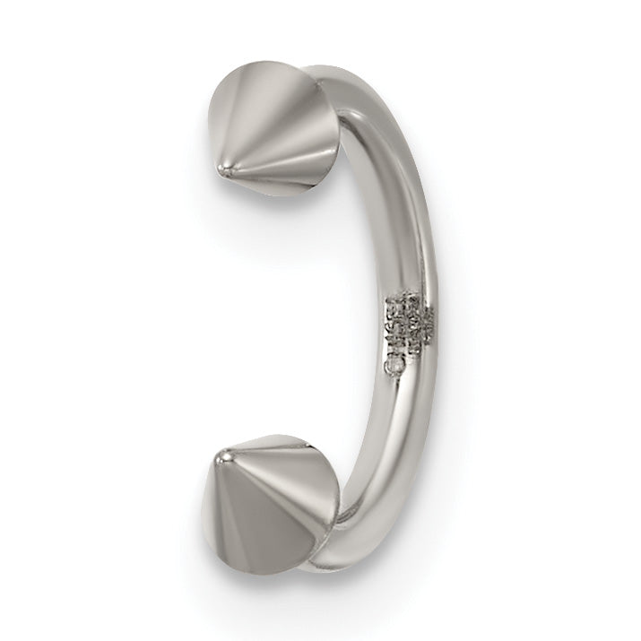 Polished Arrow Titanium Septum Ring