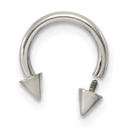 Polished Arrow Titanium Septum Ring