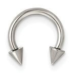 Polished Arrow Titanium Septum Ring