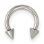 Polished Arrow Titanium Septum Ring