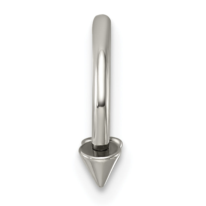 Polished Arrow Titanium Septum Ring