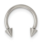 Polished Arrow Titanium Septum Ring