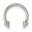 Polished Arrow Titanium Septum Ring