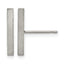 Titanium Brushed Drop Dangle Earrings for Women