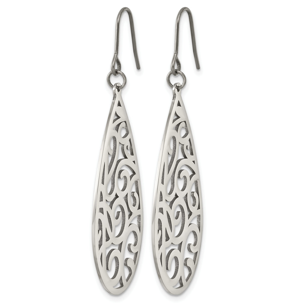 Titanium Drop Dangle Earrings for Women