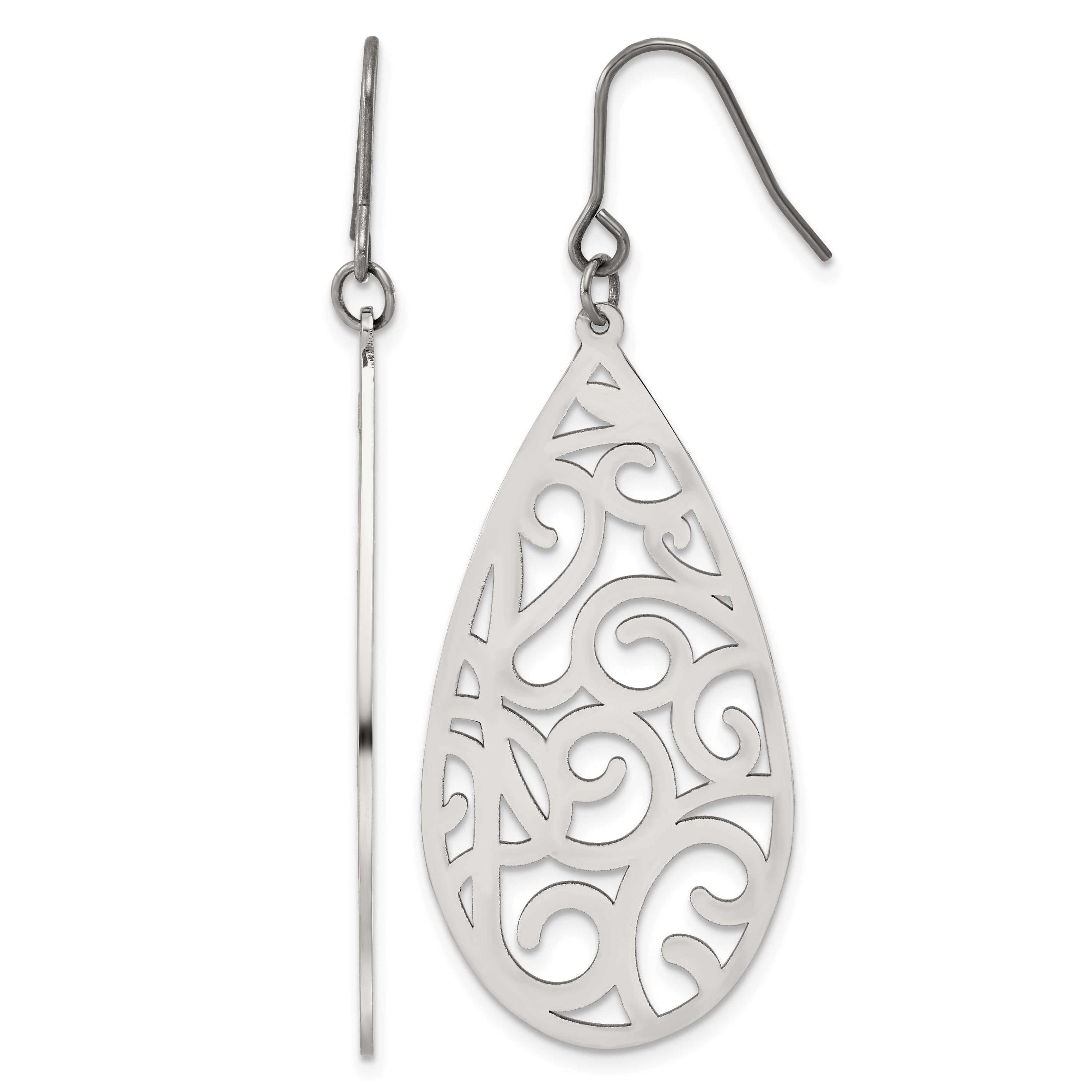 Titanium Drop Dangle Earrings for Women