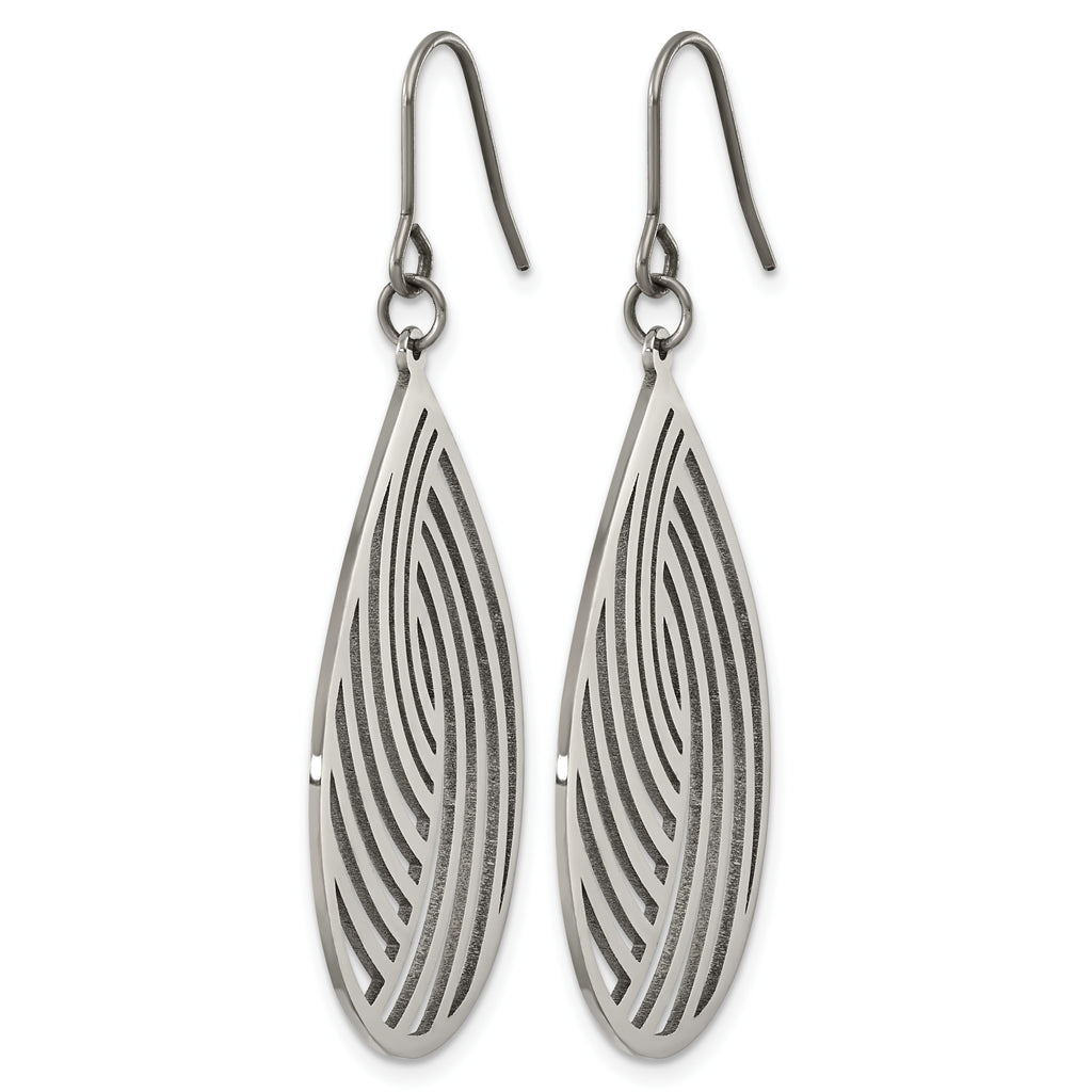 Titanium Drop Dangle Earrings for Women