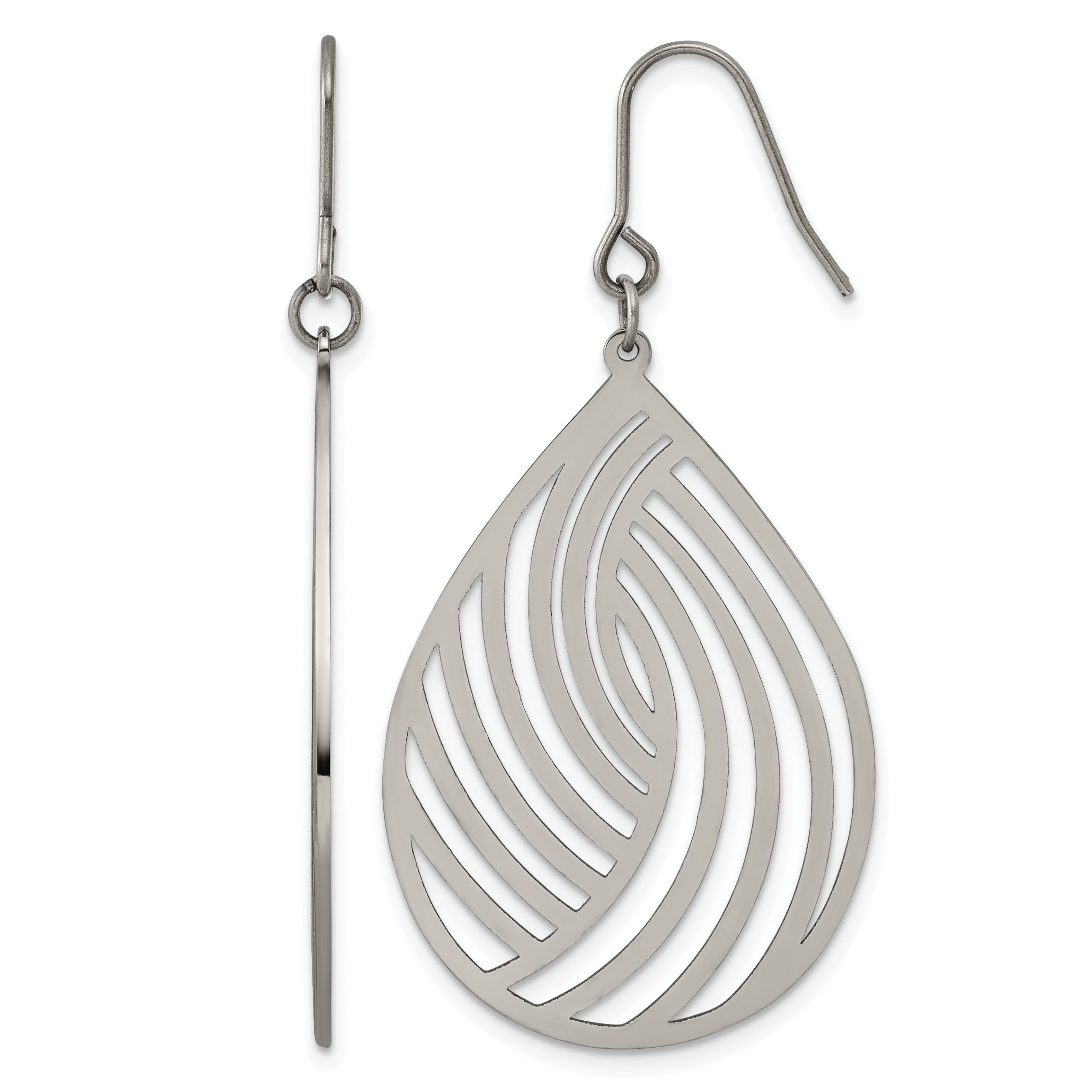 Titanium Drop Dangle Earrings for Women