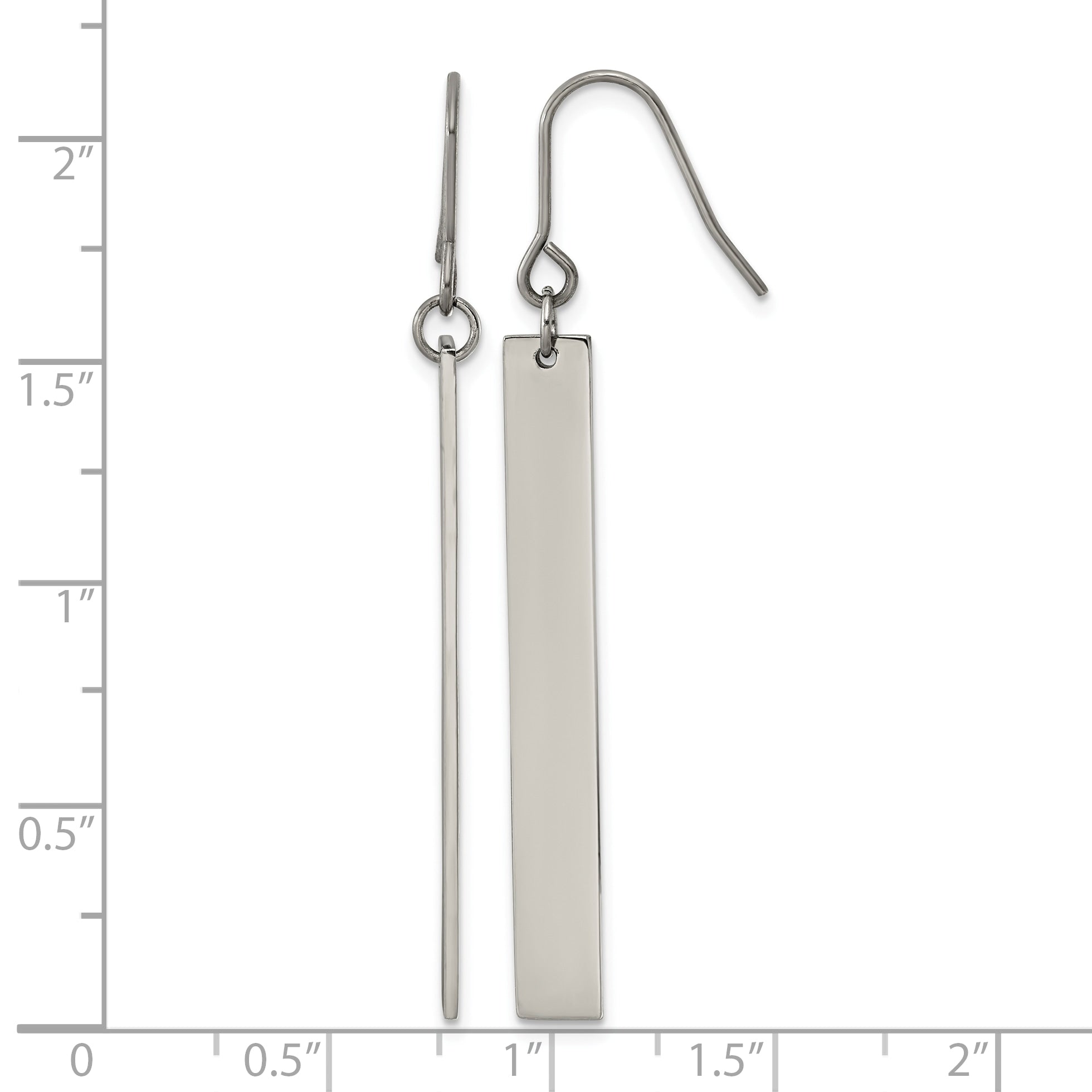 Titanium Drop Dangle Earrings for Women