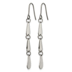 Titanium Teardrop Drop Dangle Earrings for Women
