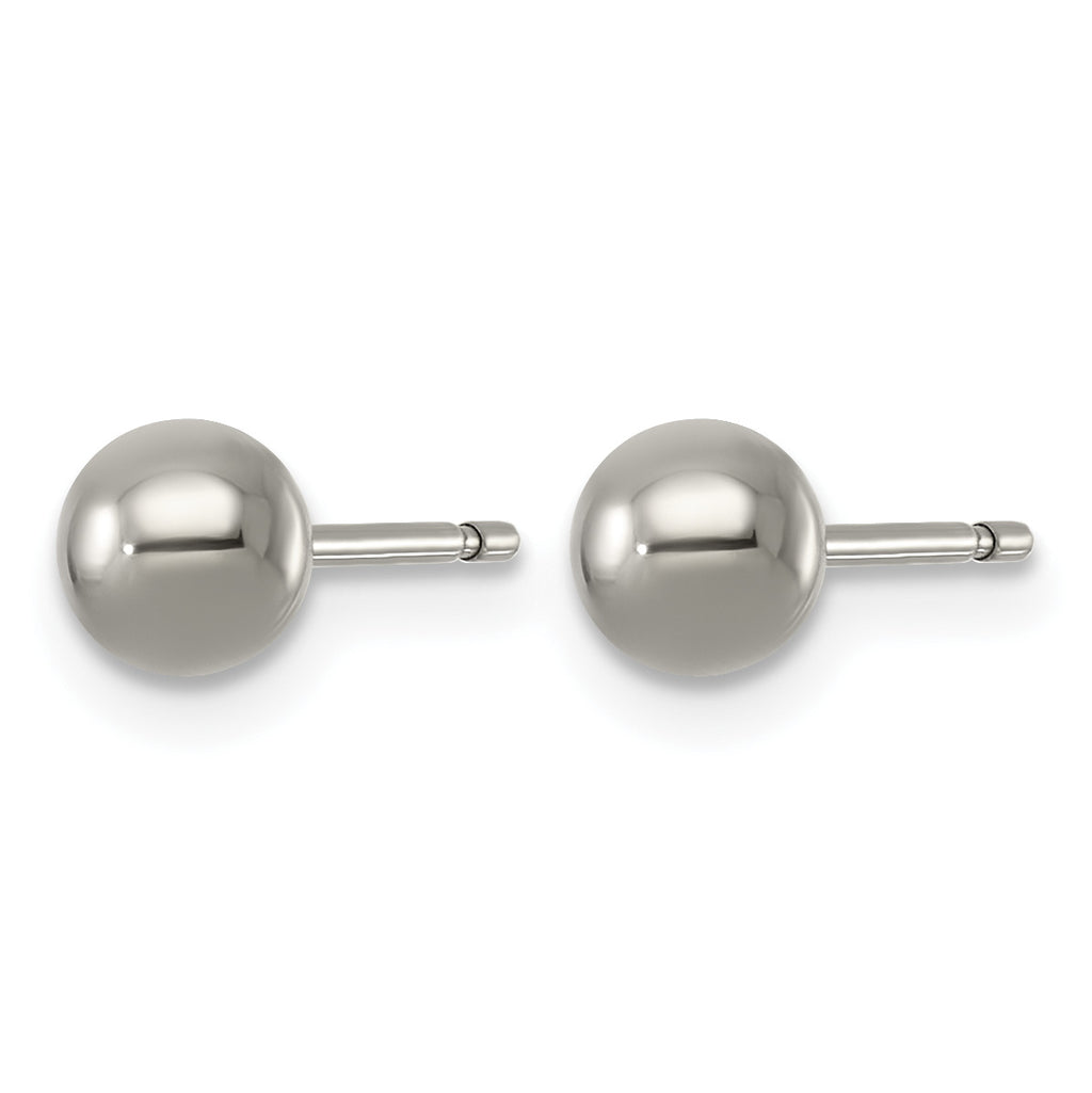 Titanium Ball Earrings for Women